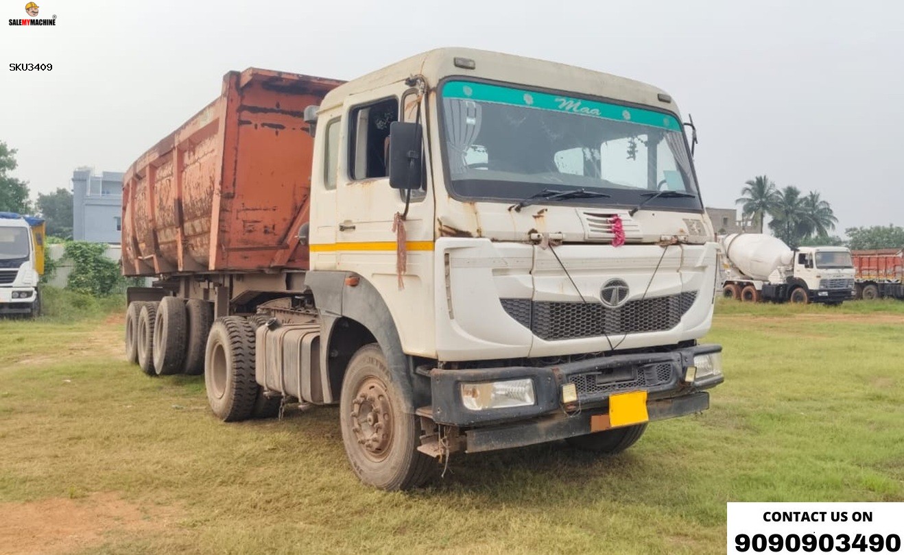 USED TATA SIGNA TIP TRAILER FOR SALE