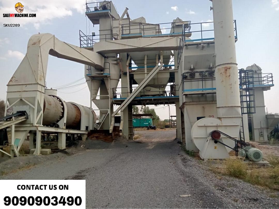 2017 Apollo ANP1500 USED HOT MIX PLANT for Sale in Rajnandgaon ...